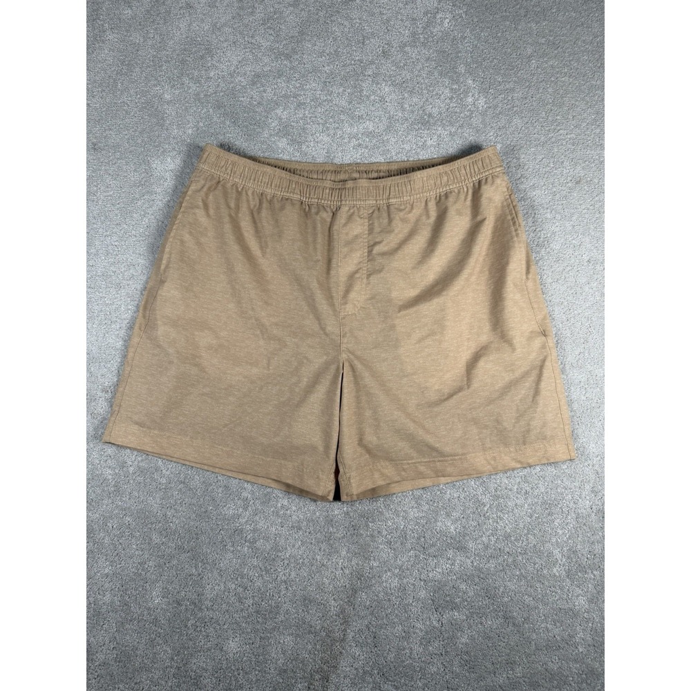 Chubbies XL 5.5" Inseam Tan / Black Comperssion Lined Athletic Swim Hybrid Short